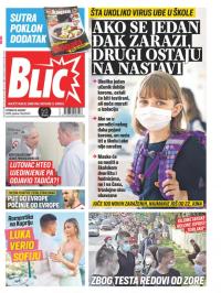 Blic - broj 8432, 18. avg 2020.