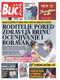 Blic - broj 8441, 27. avg 2020.