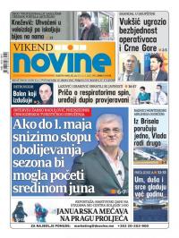 Dnevne novine - broj 2942, 20. mar 2021.