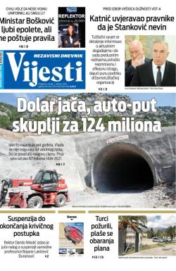 Vijesti - broj 7717, 1. okt 2019.