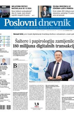 Poslovni Dnevnik - broj 5014, 25. jan 2024.