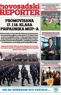 Novosadski reporter - broj 223, 23. maj 2019.