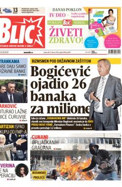 Blic - broj 6104, 8. feb 2014.