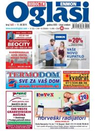 Novosti oglasi - broj 1602, 11. dec 2019.