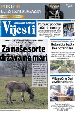 Vijesti - broj 9170, 29. okt 2023.