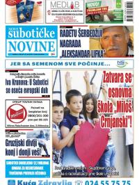 Nove Subotičke novine - broj 74, 8. jun 2018.