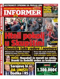 Informer - broj 3922, 7. mar 2025.