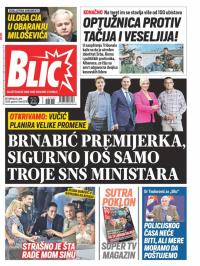 Blic - broj 8378, 25. jun 2020.