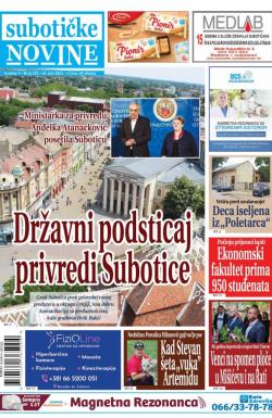 Nove Subotičke novine - broj 222, 18. jun 2021.