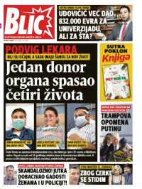 Blic - broj 7600, 13. apr 2018.