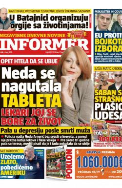 Informer - broj 2085, 1. mar 2019.