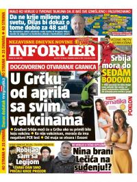 Informer - broj 2717, 30. mar 2021.