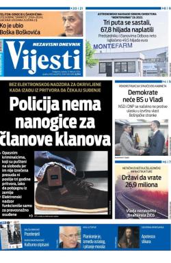 Vijesti - broj 9274, 17. feb 2024.