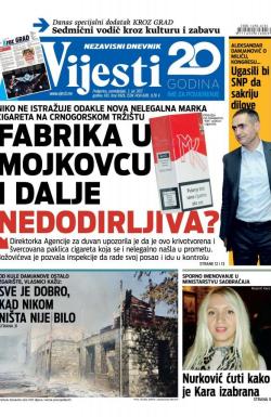 Vijesti - broj 6925, 3. jul 2017.