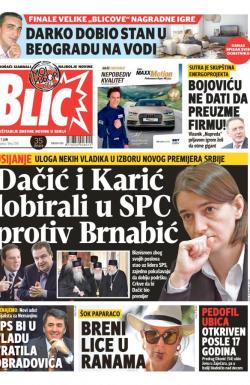 Blic - broj 7295, 7. jun 2017.