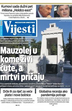 Vijesti - broj 8128, 22. nov 2020.