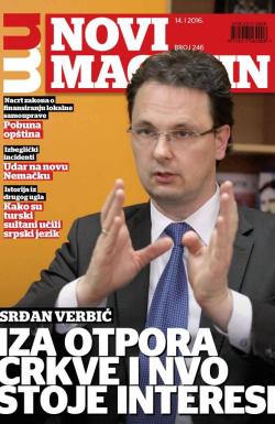 Novi magazin - broj 246, 14. jan 2016.