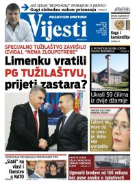 Vijesti - broj 6580, 20. jul 2016.