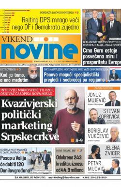 Dnevne novine - broj 2676, 9. maj 2020.