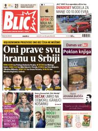 Blic - broj 6138, 15. mar 2014.