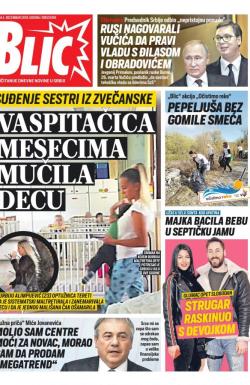 Blic - broj 8189, 4. dec 2019.