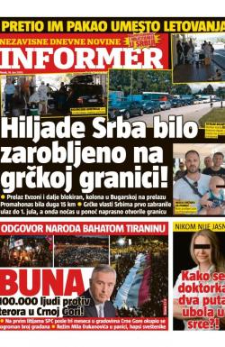 Informer - broj 2476, 16. jun 2020.