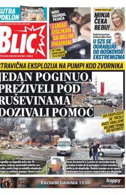 Blic - broj 8209, 24. dec 2019.