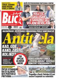 Blic - broj 8632, 11. mar 2021.