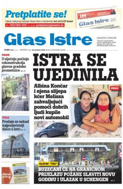 Glas Istre - broj 354, 28. dec 2022.