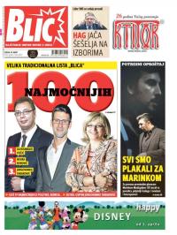 Blic - broj 6870, 30. mar 2016.