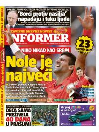 Informer - broj 3391, 12. jun 2023.