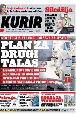 Kurir - broj 2308, 20. jul 2020.