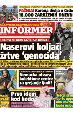 Informer - broj 3111, 12. jul 2022.