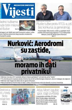 Vijesti - broj 7338, 11. sep 2018.