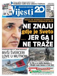 Vijesti - broj 7079, 4. dec 2017.