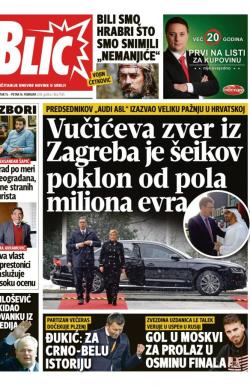 Blic - broj 7545, 15. feb 2018.