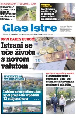 Glas Istre - broj 2, 3. jan 2023.