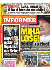 Informer - broj 3244, 15. dec 2022.