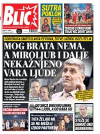 Blic - broj 8218, 4. jan 2020.