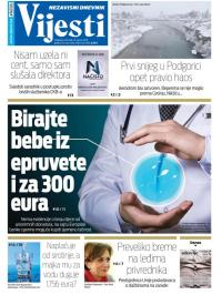 Vijesti - broj 7456, 10. jan 2019.