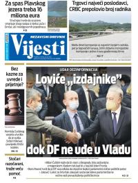 Vijesti - broj 8333, 22. jun 2021.