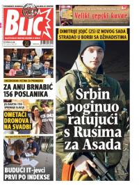 Blic - broj 7310, 22. jun 2017.