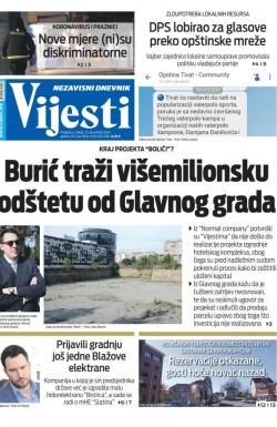 Vijesti - broj 8159, 23. dec 2020.