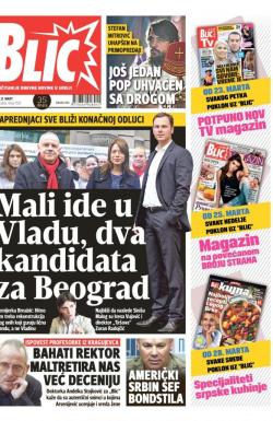 Blic - broj 7578, 21. mar 2018.