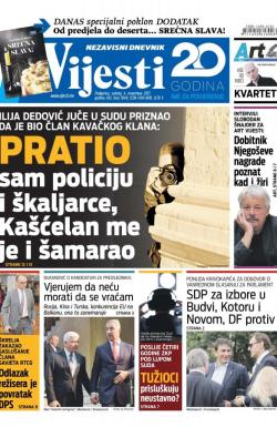 Vijesti - broj 7049, 4. nov 2017.