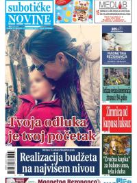 Nove Subotičke novine - broj 242, 5. nov 2021.