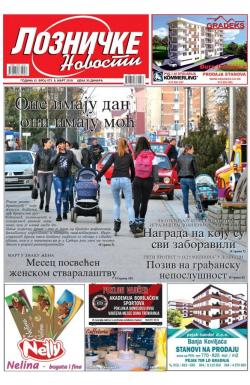 Lozničke novosti - broj 573, 8. mar 2019.