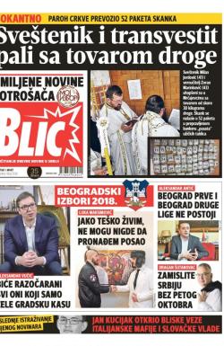 Blic - broj 7558, 1. mar 2018.