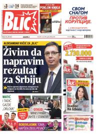 Blic - broj 6130, 7. mar 2014.