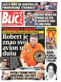 Blic - broj 7599, 12. apr 2018.